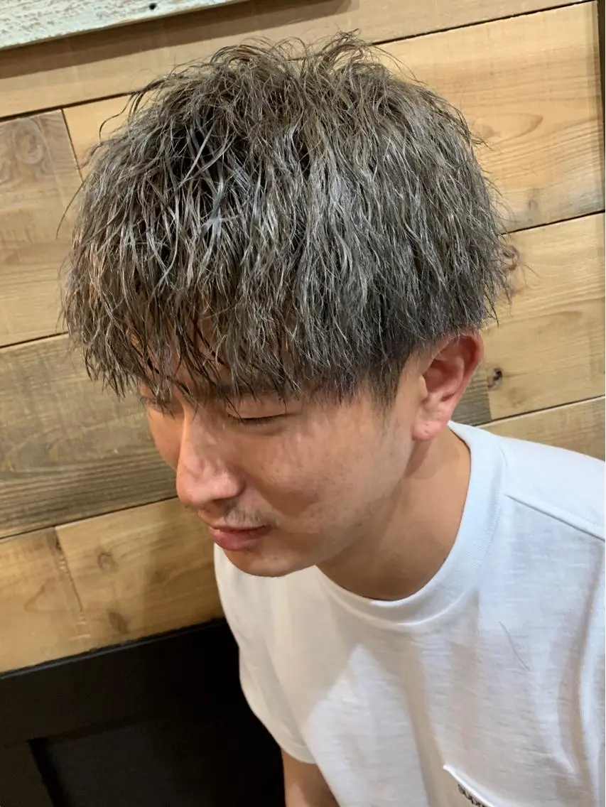 🔥メンズ限定🔥パーマで髪に動きをつけてモテヘアに💞(カット+パーマ)の写真