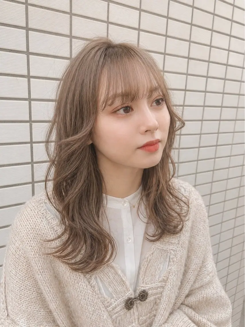 ロング カラー ヘアカラー トリートメント ヘッドスパ 【店長】ブリーチ指名 No.1戸塚優思のヘアスタイル