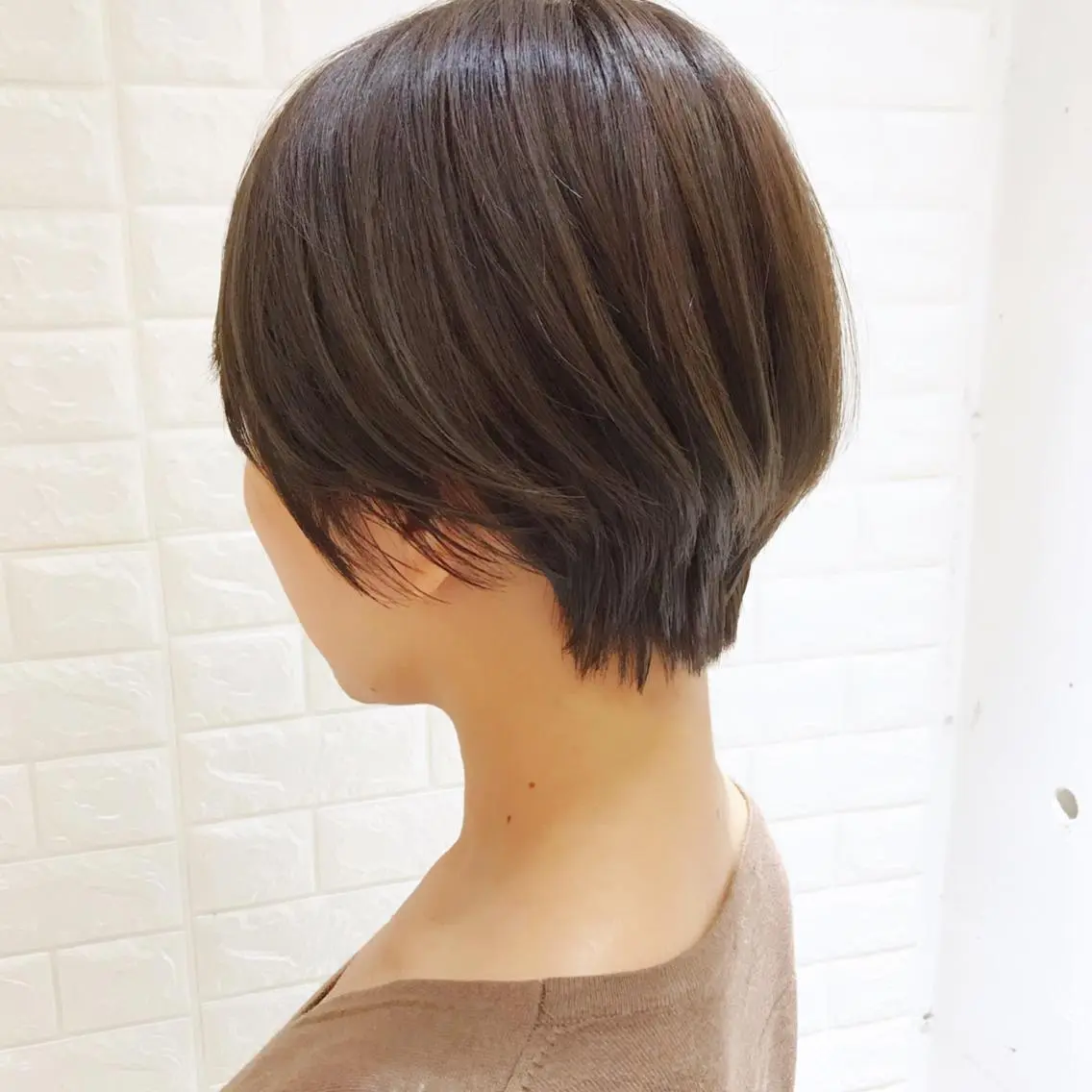 ショート カラー 大人女性ショート専門 tomodaのヘアスタイル