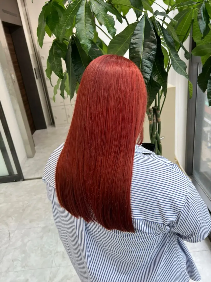 ロング カラー パーマ ヘアアレンジ メンズ 🤍透明感カラー🤍 似合わせ🤍AINEのヘアスタイル