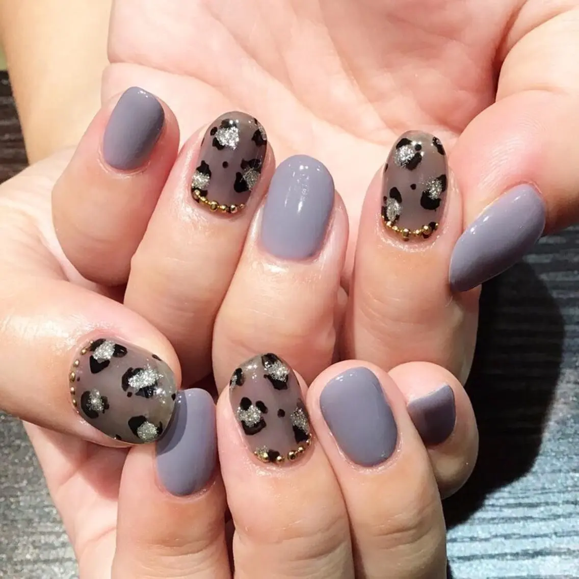 ネイル アニマル柄 hair&nail NO-MUのネイルデザイン