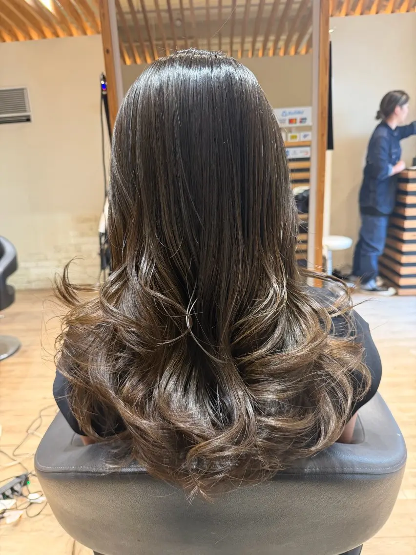 ロング カラー ヘアカラー 関口 友行のヘアスタイル