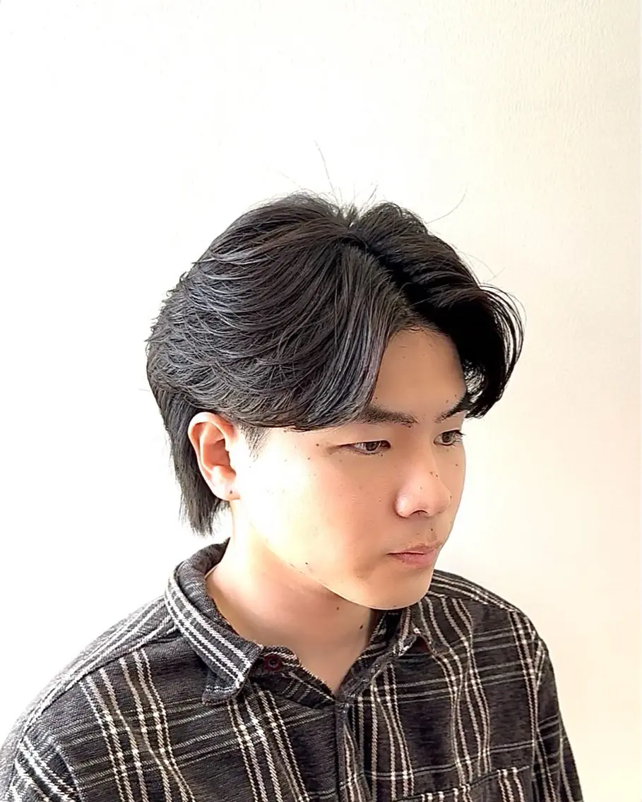 パーマ メンズ フェザーパーマ メンズパーマ カット パーマ ☆★メンズ特化★☆ 川地由麿のヘアスタイル