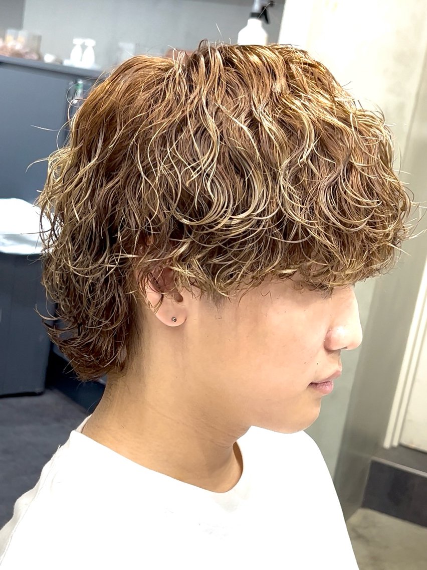 カラー ブリーチ ハイライトカラー 縮毛矯正 ヘアカラー あつき/パーマ/縮毛 /ブリーチ特化🌟のヘアスタイル