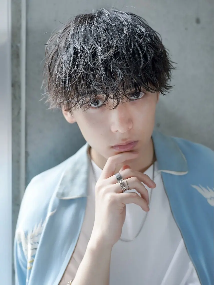 メンズカット＋ツイストスパイラルパーマor波巻きパーマ［品川/大森駅/men's/メンズカット/メンズパーマ］の写真