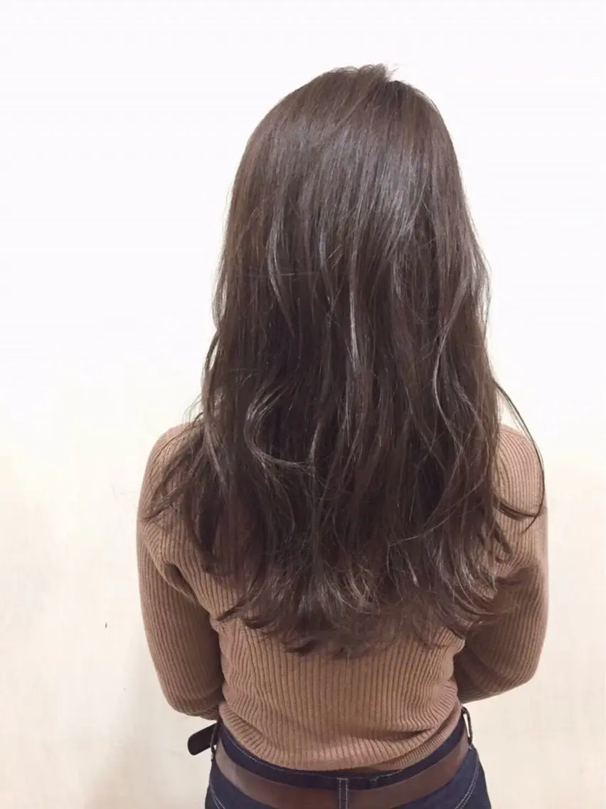 ロング カラー カット ヘアカラー イメチェン☆丁寧接客 田中 優貴のヘアスタイル