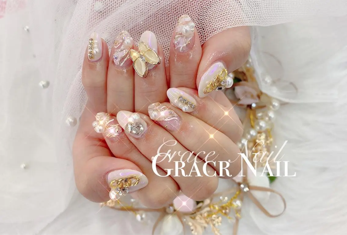ネイル 持ち込み ☆*。Grace Nail。*☆のネイルデザイン