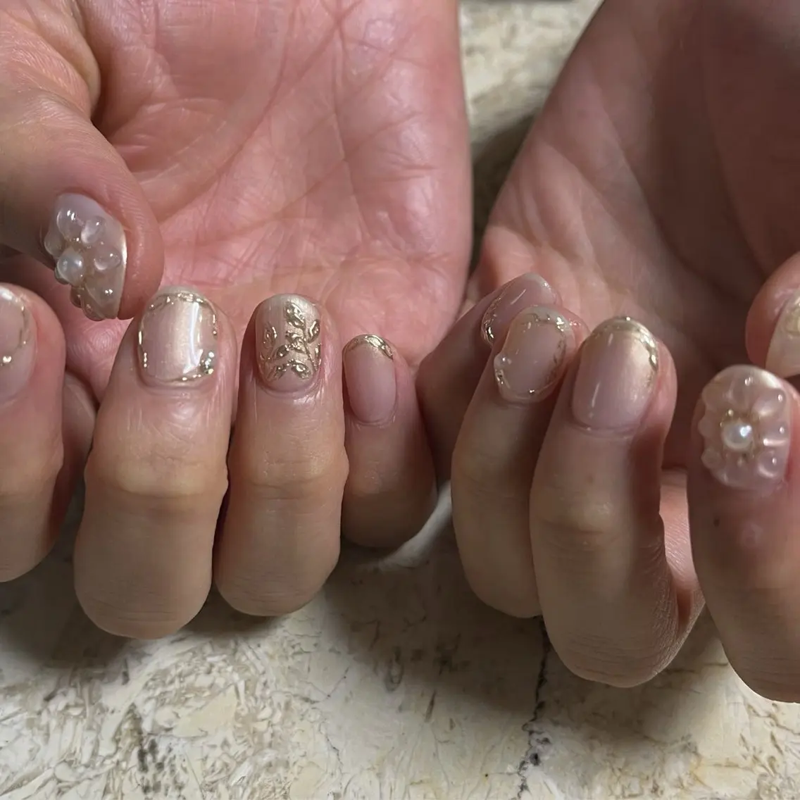 ネイル ハンドネイル フットネイル nail salon mieux(ミュー)のマツエク・マツパデザイン