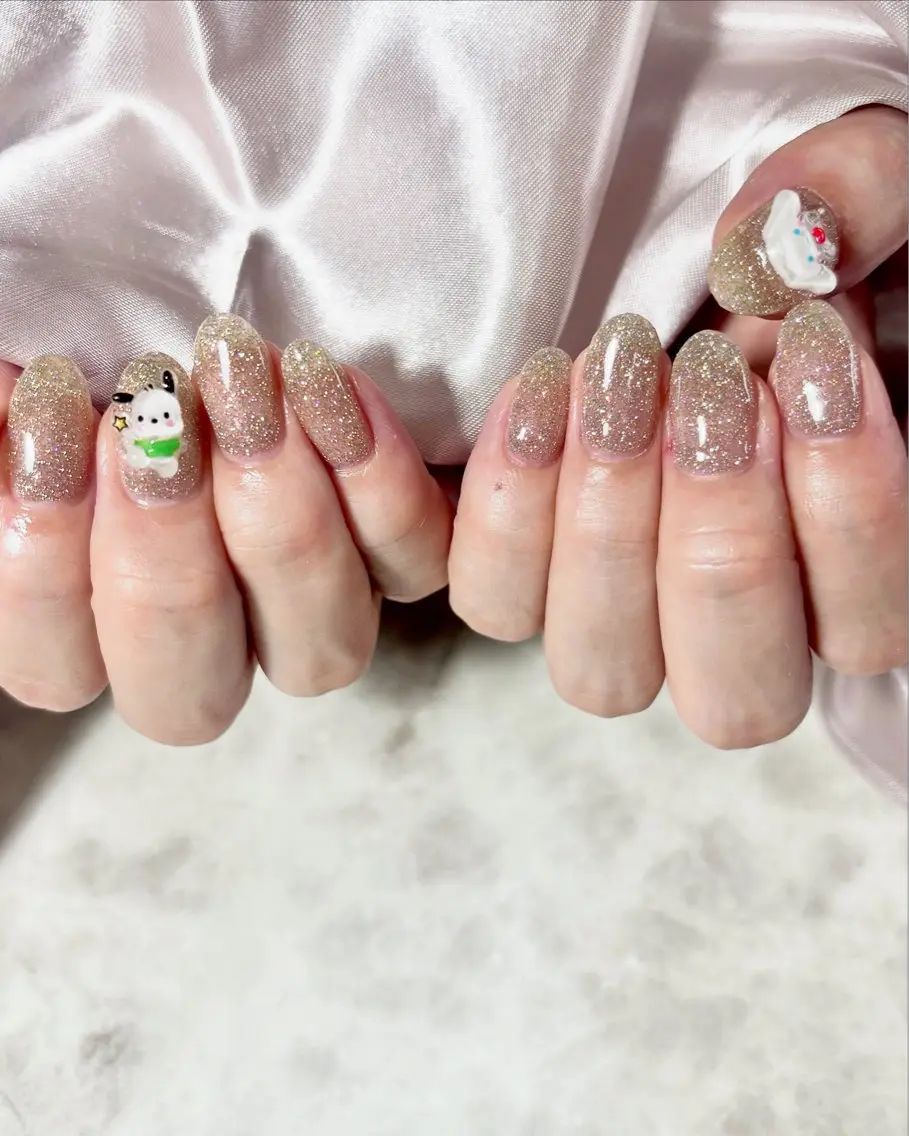 ネイル フラッシュネイル マグネットネイル Hum.nail （はむ.ねいる）のネイルデザイン