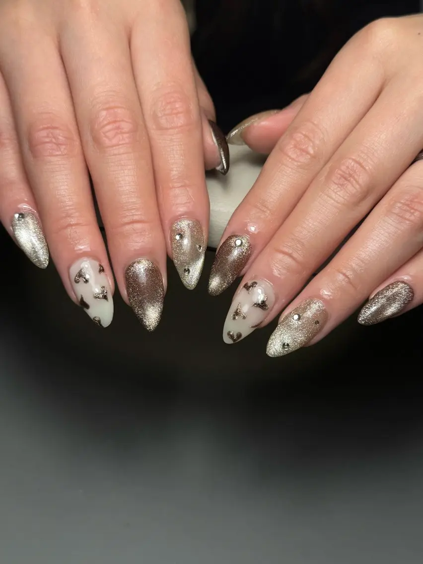 ネイル マグネットネイル lillie nailのネイルデザイン