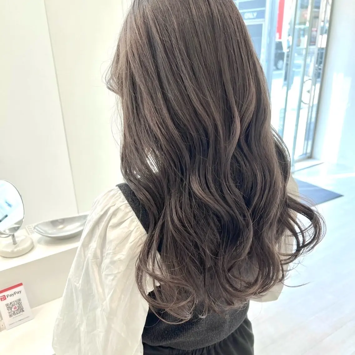 ロング カラー ParveMix 🪽鳥取彩花のヘアスタイル