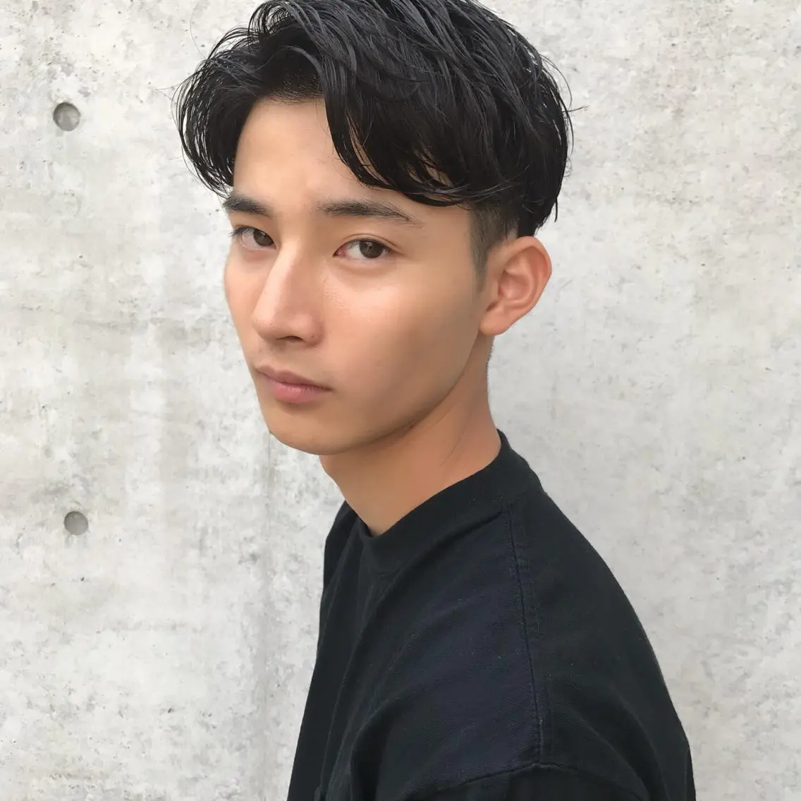 ショート メンズ ヘアセット 住本 大明のヘアスタイル
