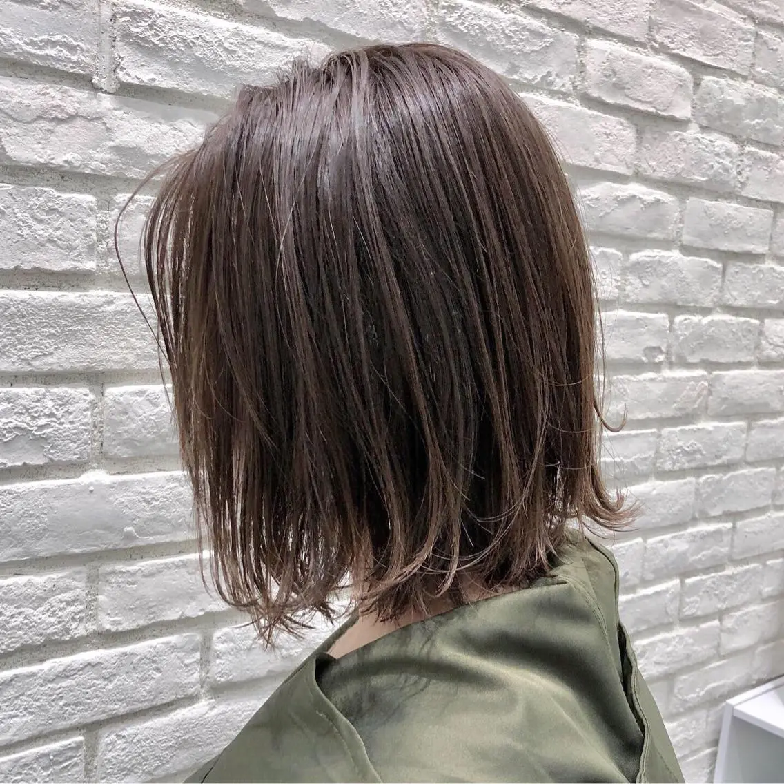 ショート アッシュ ボブ カット ヘアカラー トリートメント 🤍美髪改善職人🤍 高橋　臣介 店長のヘアスタイル