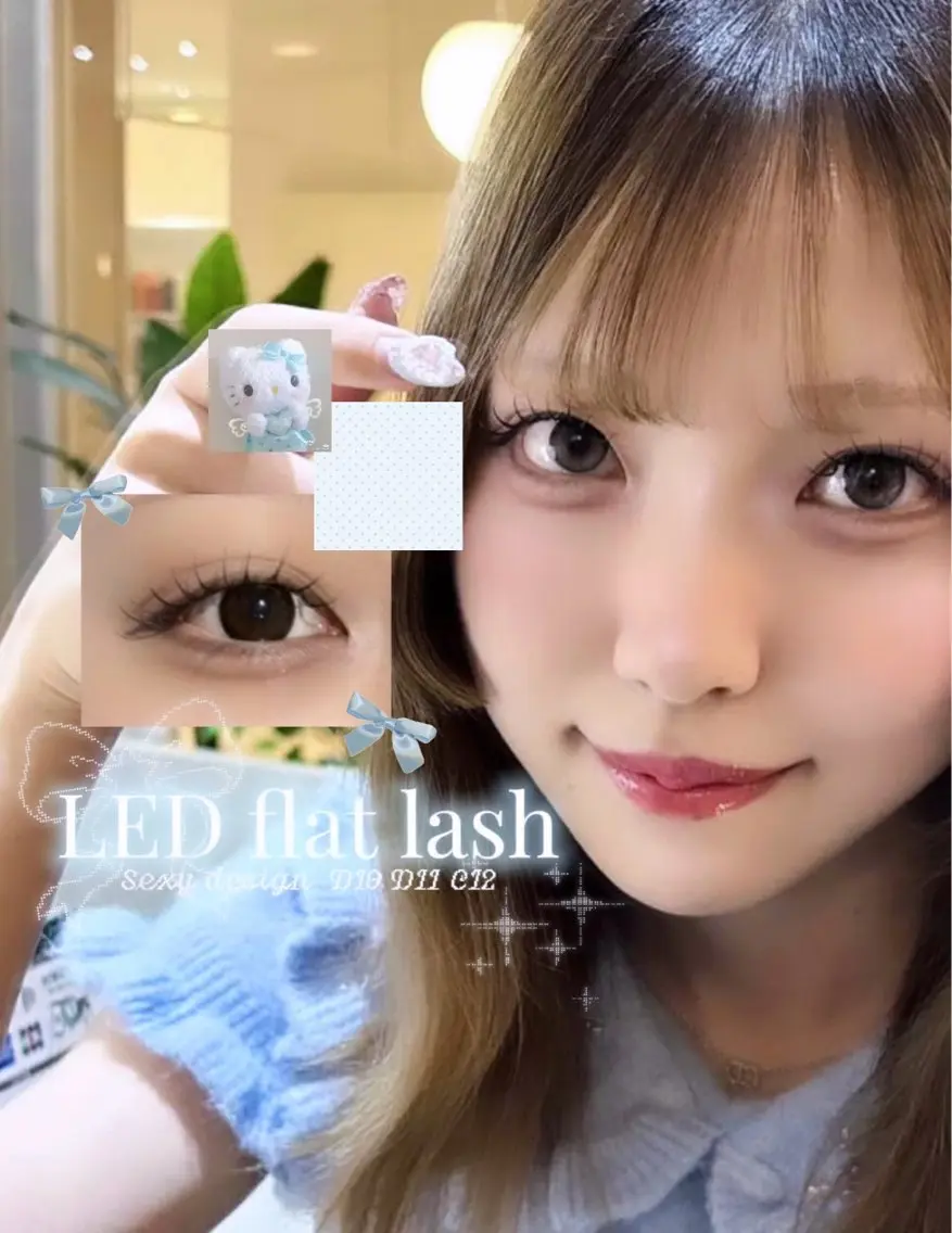 マツエク・マツパ Rinka/束感/L ED/Lカール🎀のマツエク・マツパデザイン