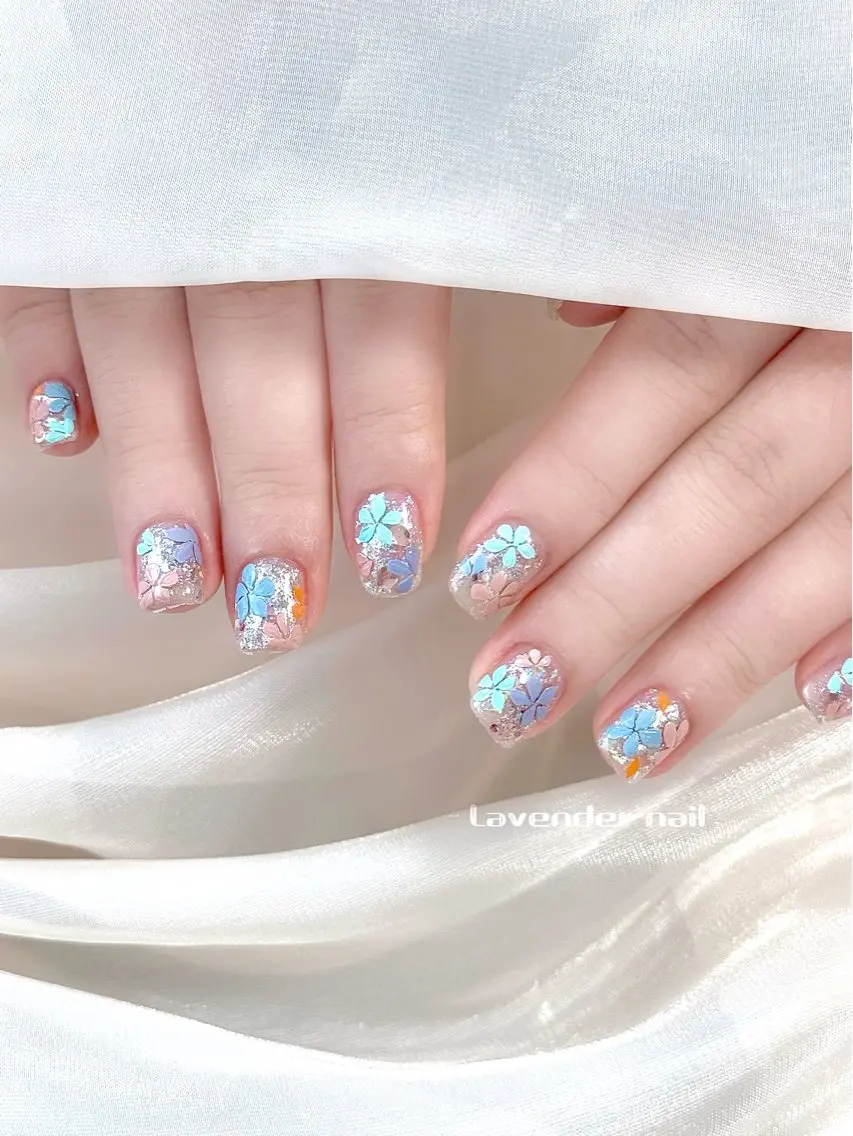 ネイル ハンドネイル Lavender nail·中島公園のネイルデザイン