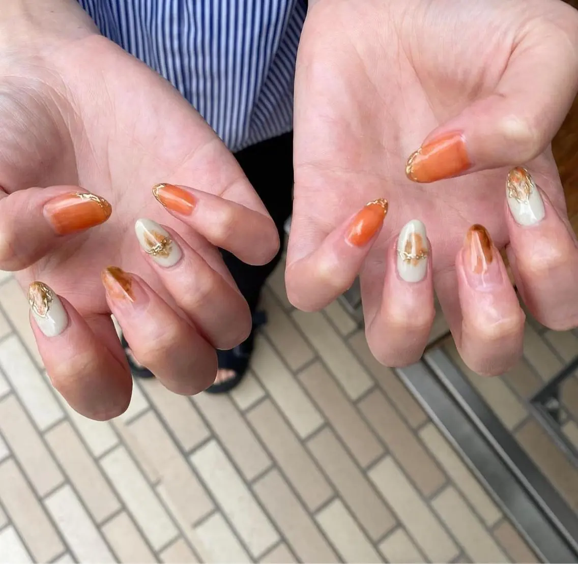 ネイル マツエク・マツパ ハンドネイル nailist SAYAのネイルデザイン