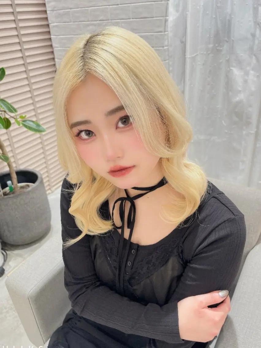 セミロング カラー stair:case 💖大類舞衣子💖のヘアスタイル