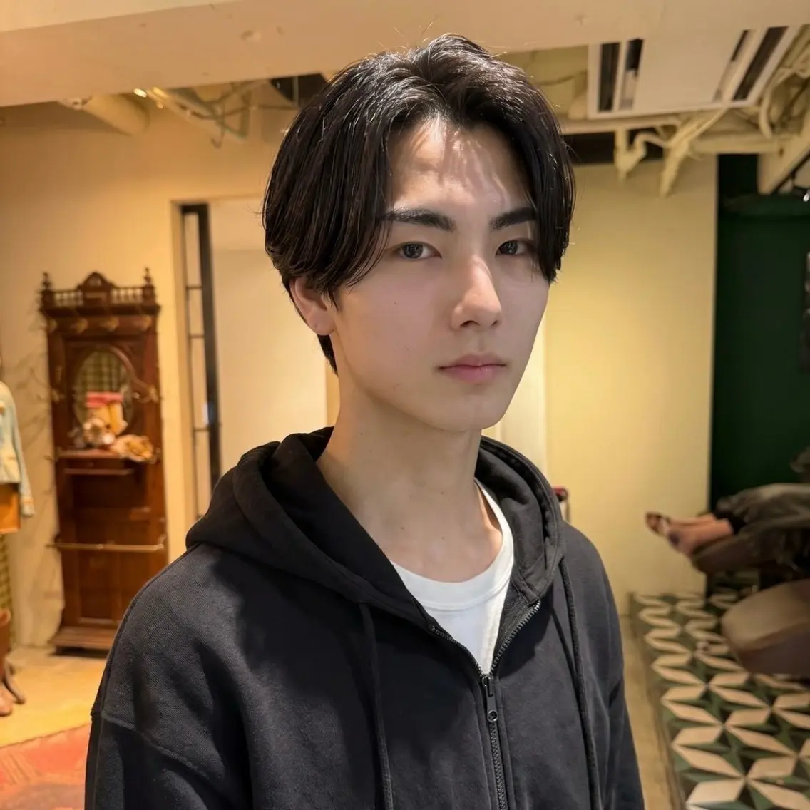 メンズ フジワラ リンカのマツエク・マツパデザイン
