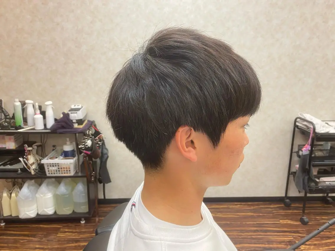 ショート メンズ 山口 拓己のヘアスタイル