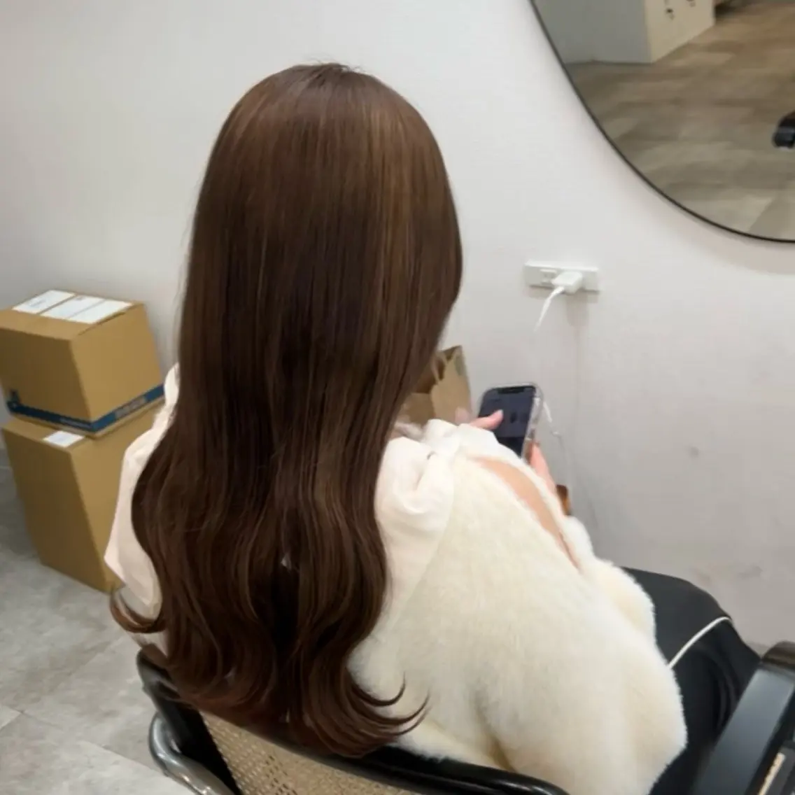 ロング カラー ベージュカラー ブリーチ シルバー ブリーチカラー/渋谷 /髪質改善/shinのヘアスタイル