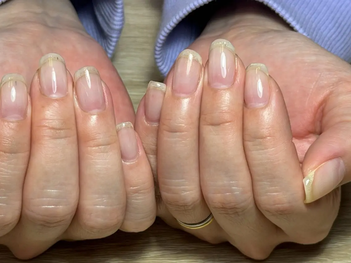 ネイル ハンドネイル ハンドケア 自爪育成 Keshlyのネイルデザイン