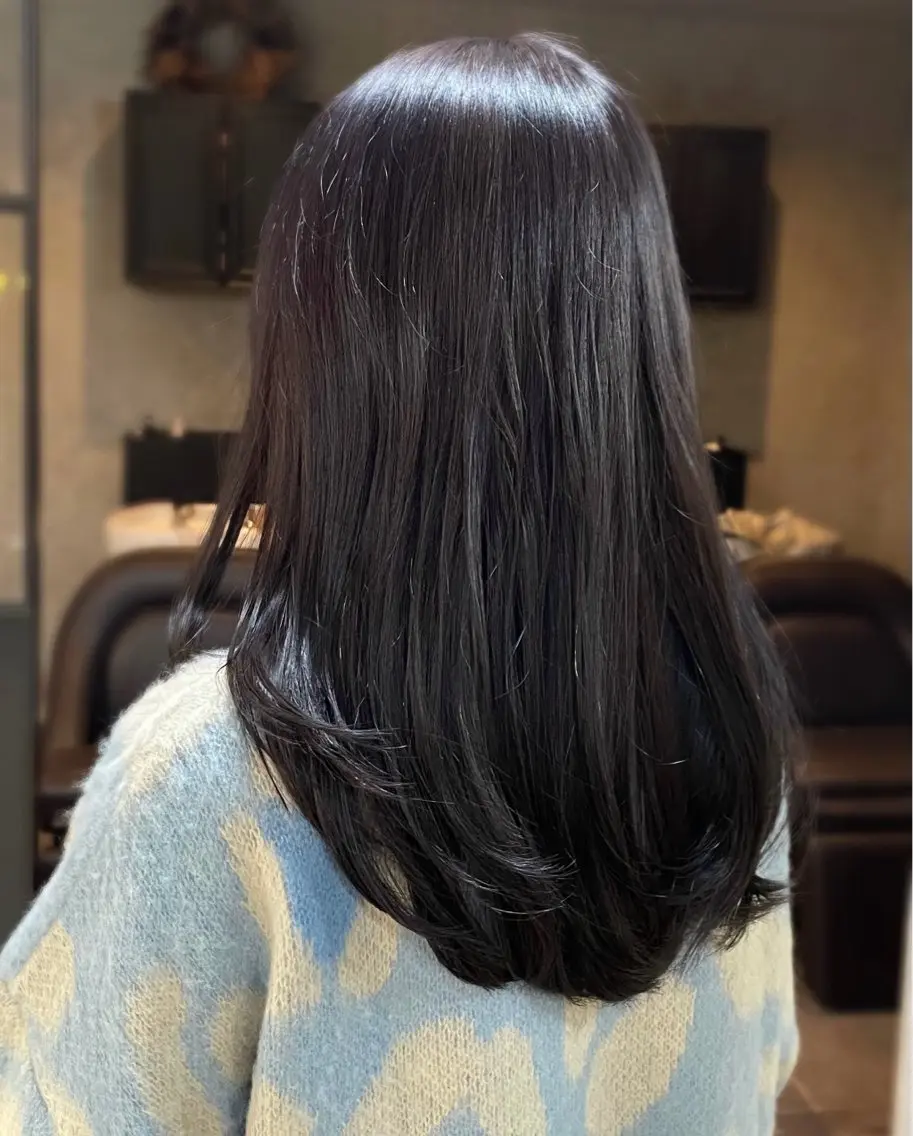 カラー ベージュカラー ブリーチ ディープパープル ラベンダーカラー 似合わせカット🍀 TAKAHASHIのヘアスタイル