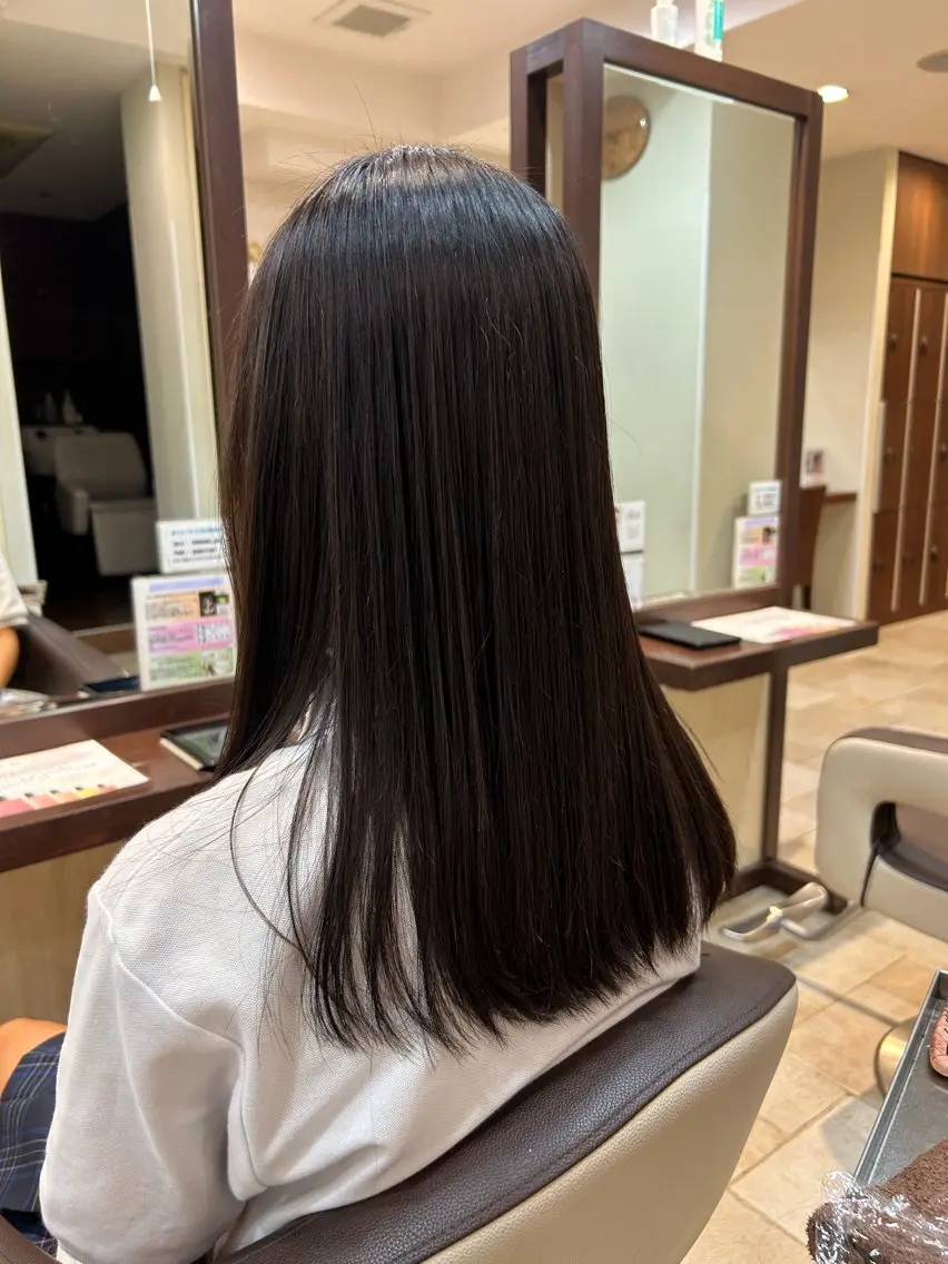 【 初来店 平日限定】【✨カット＋縮毛矯正✨髪質改善トリートメント】の写真