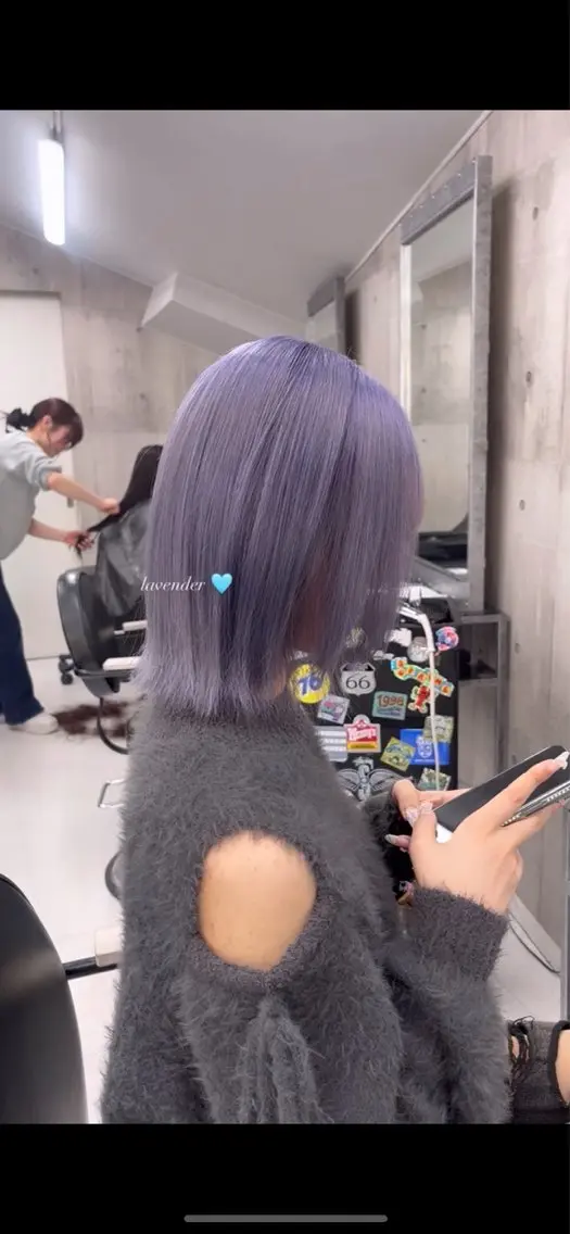 カラー ハイトーン/ゆるふわ 🧚𖥔ׁTOMO♡のヘアスタイル
