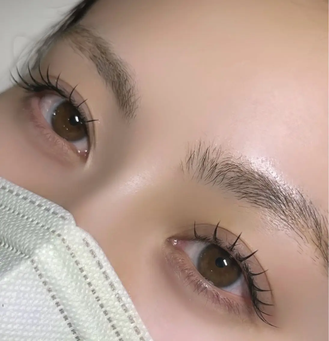 マツエク・マツパ パリジェンヌラッシュリフト Aprilush🦋 Cieloのマツエク・マツパデザイン