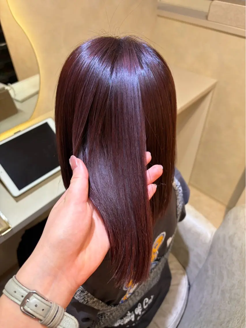 カラー 大城戸 暖のヘアスタイル