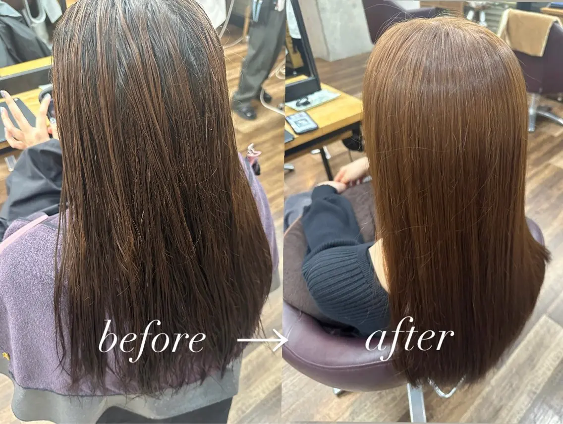 カラー ベージュカラー ブラウンカラー 【成増serein】 🎀*゚Hinataのヘアスタイル