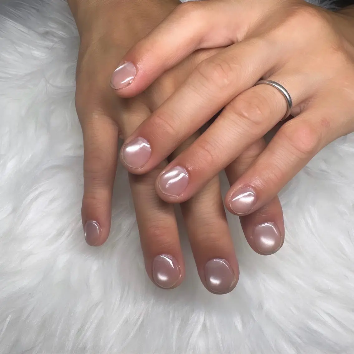 ネイル クリアネイル マグネットネイル メンズネイル ハンドネイル Nail salon M.のネイルデザイン