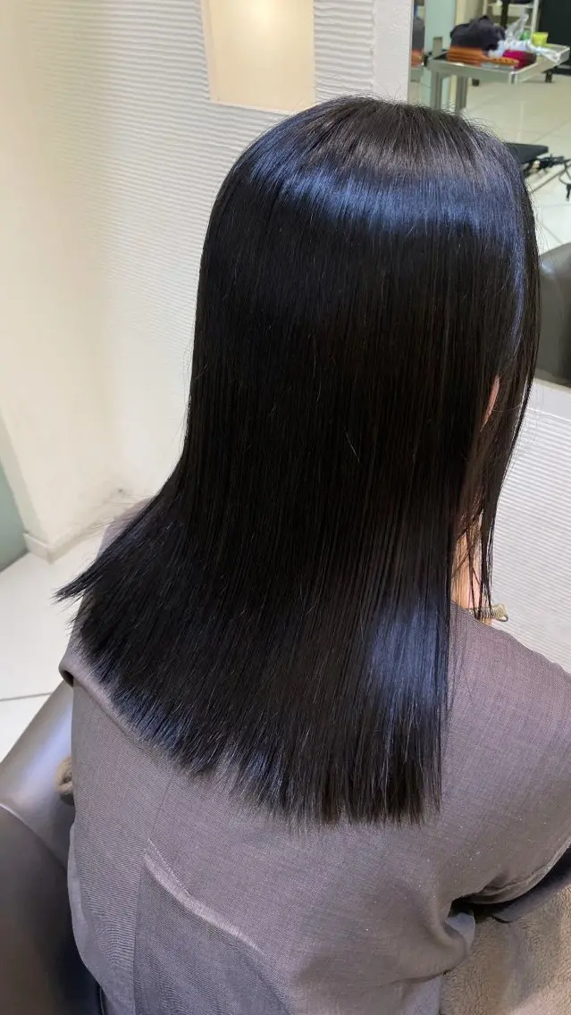 ミディアム ヘアカラー トリートメント ハイトーン/ デザインカラー/カナのヘアスタイル