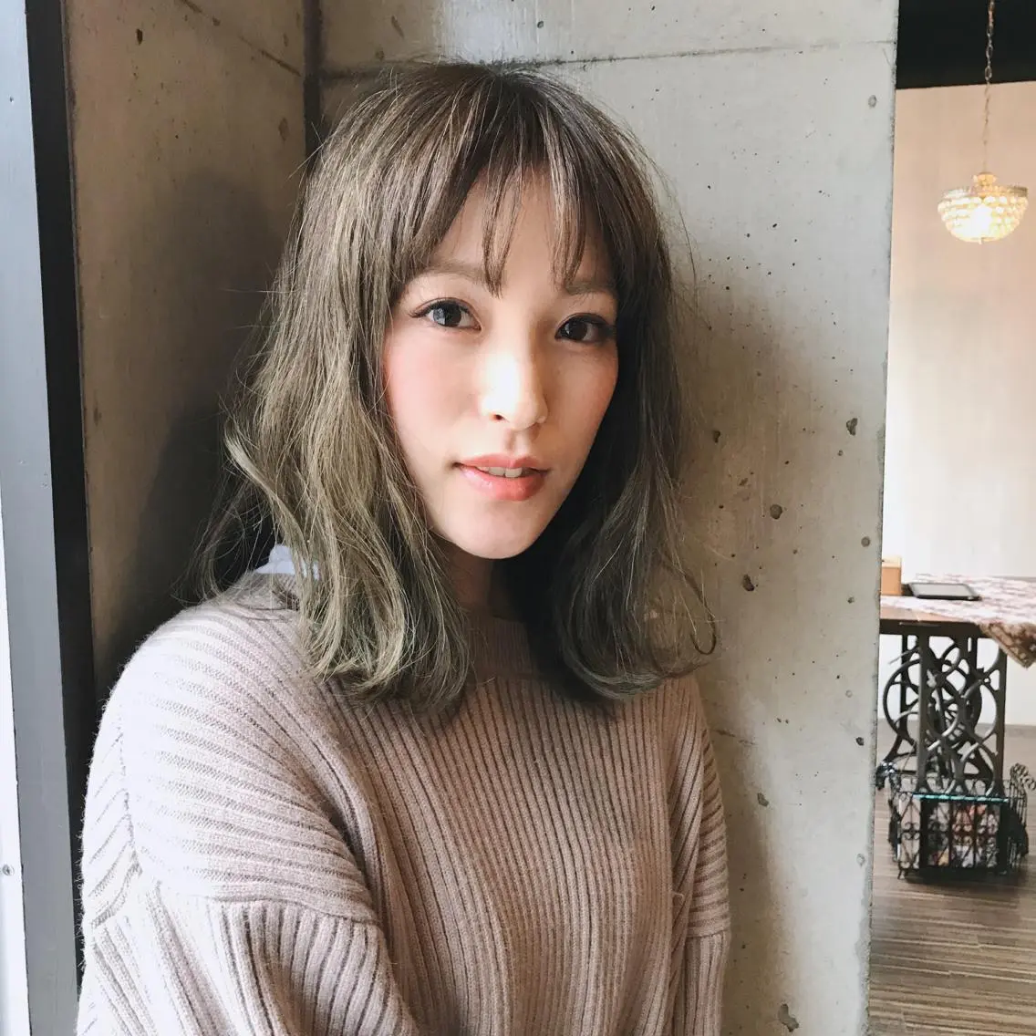 セミロング カラー パーマ ヘアアレンジ タナハラ クミコのその他イメージ