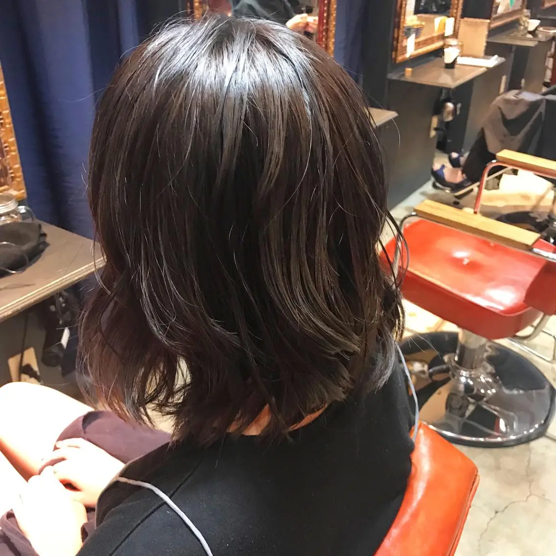 ミディアム カラー 縮毛矯正×髪質改善 店長 DAITOのヘアスタイル