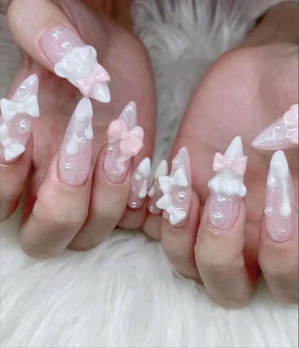 ネイル 韓国ネイル マグネットネイル 持ち込み ハンドネイル Mimi Nail_Royalのネイルデザイン