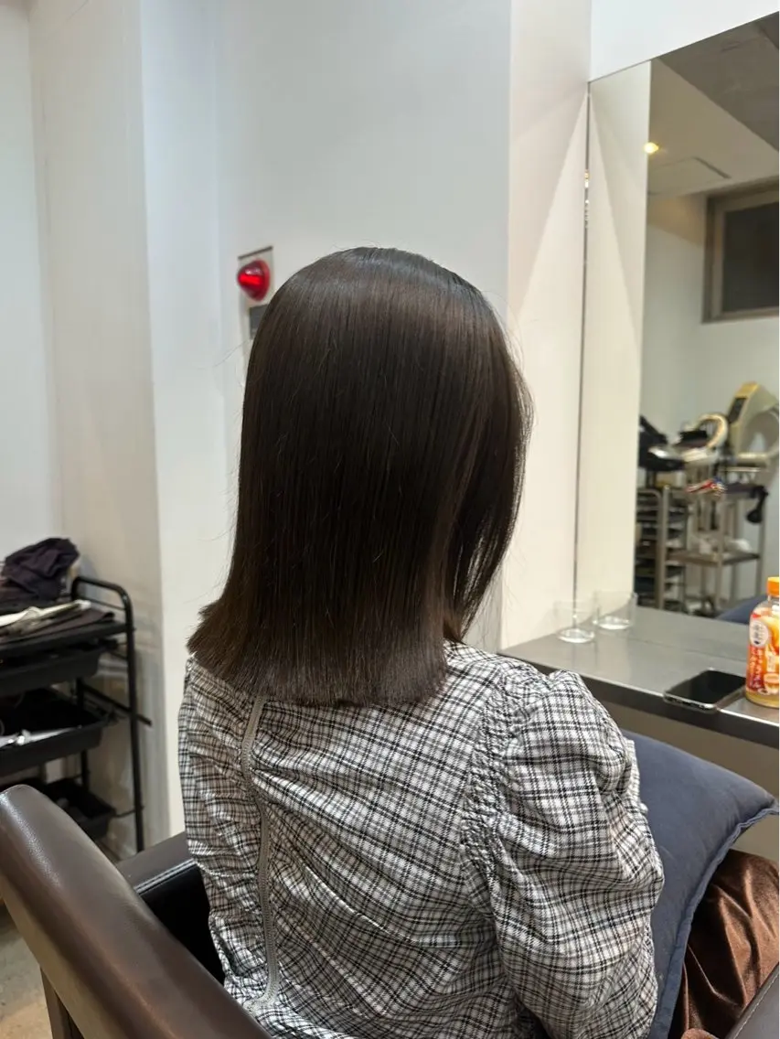 ミディアム カラー 透明感カラー ヘアカラー 【表参道】 nanakoのヘアスタイル