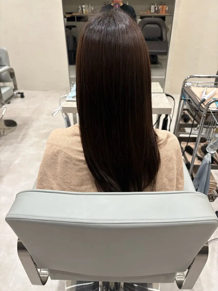 ロング 小泉 あゆみのヘアスタイル