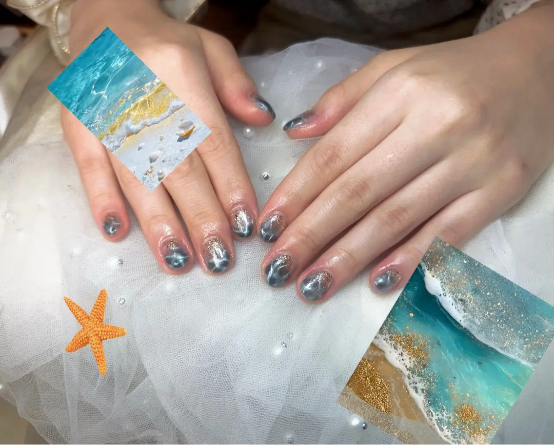 ネイル ハンドネイル リセス 高田馬場💎のネイルデザイン