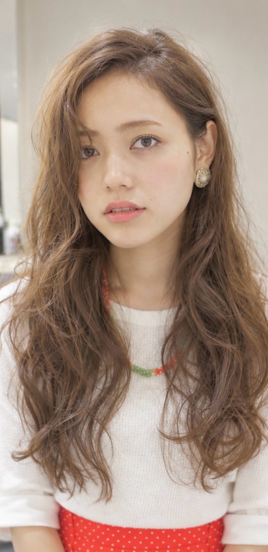 ロング Verde西院店 ＫＡＲＥＮ💗のヘアスタイル