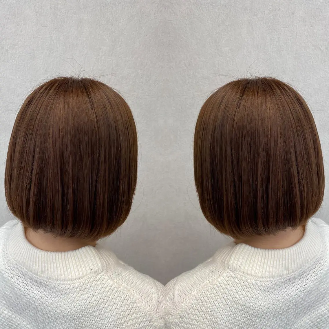 ショート カラー ハイトーンカラー ボブ tocca 💜石田愛結💜のヘアスタイル