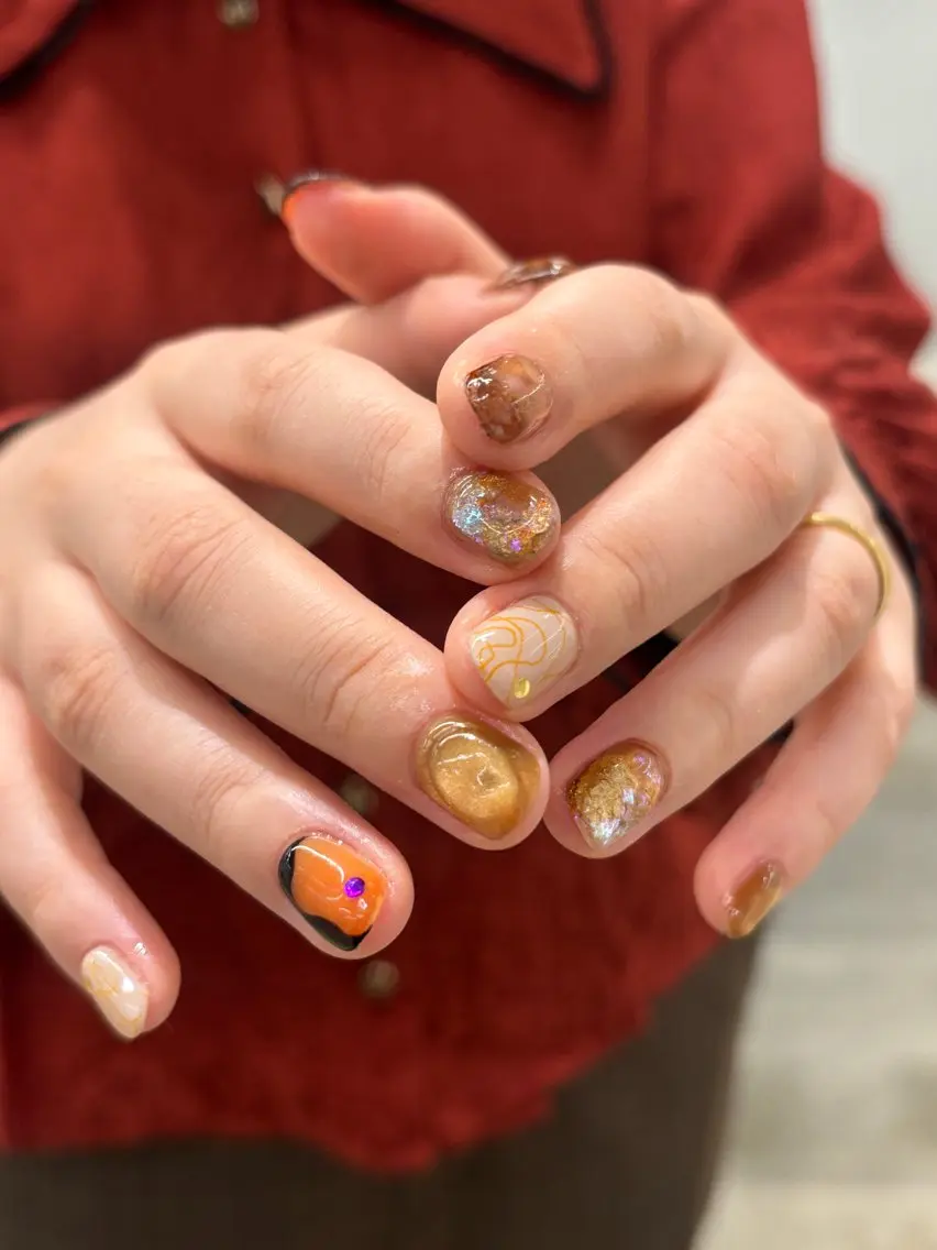ネイル ハロウィン ハンドネイル chika / nailのネイルデザイン