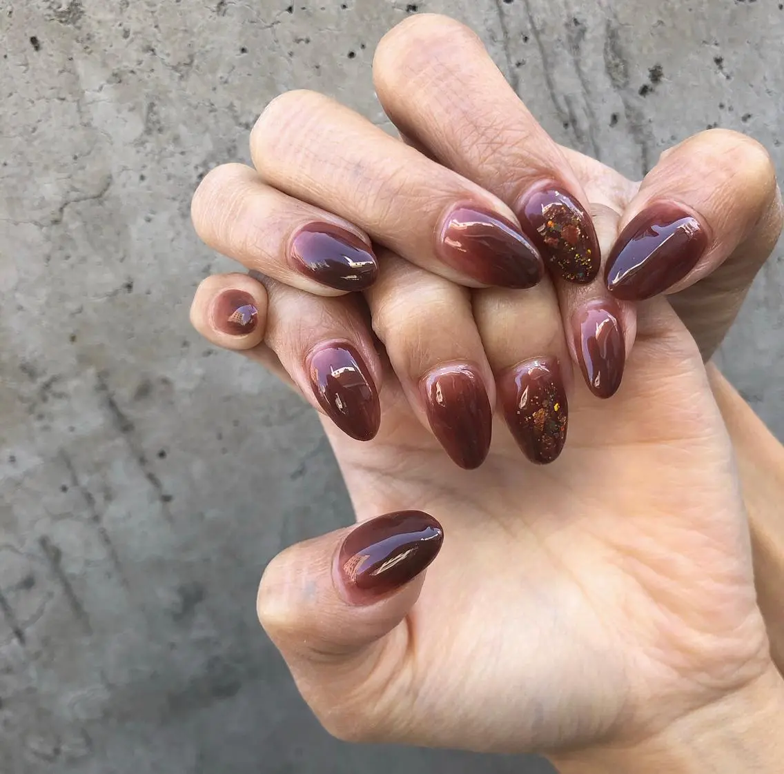 ネイル ニュアンスネイル nail salon granveilのネイルデザイン