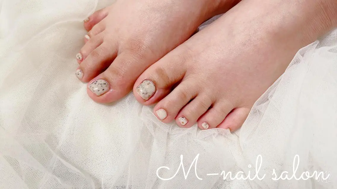 ネイル フットネイル M_ nail salonのネイルデザイン