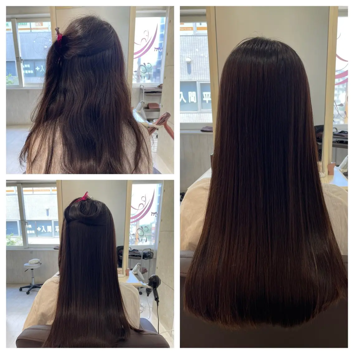 ロング 縮毛矯正 縮毛矯正 PutiLuca 浅川のヘアスタイル