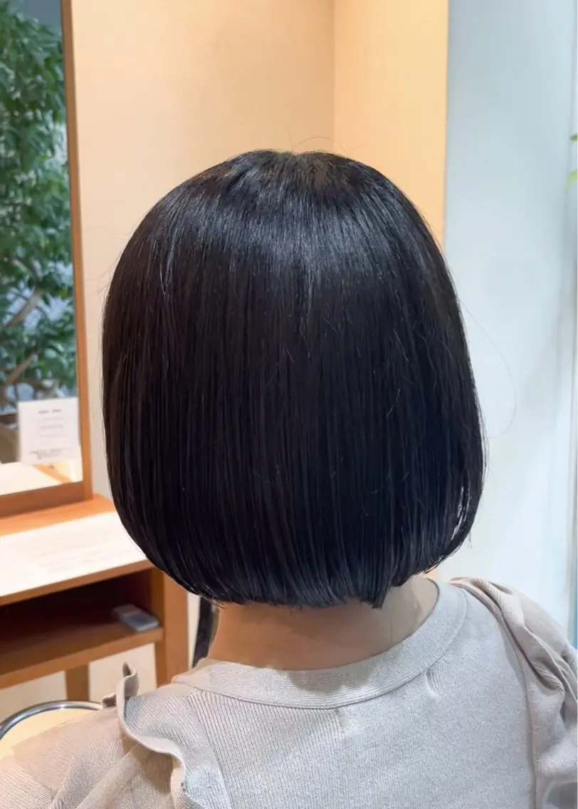 ショート カラー 髪質改善 カット ヘアカラー 山口 陸のヘアスタイル