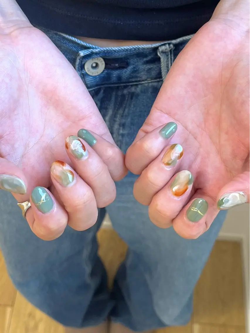 ネイル アートネイル nail salon Haku.のネイルデザイン