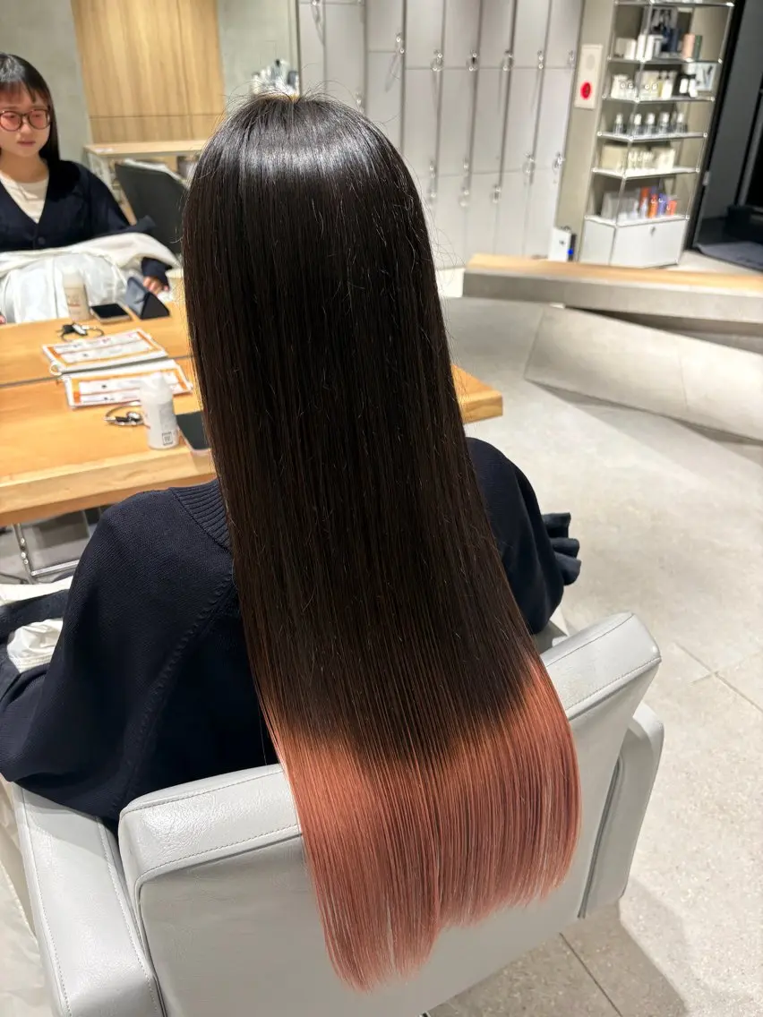 ロング トリートメント 原宿/透明感カラー 🫧ルイのヘアスタイル