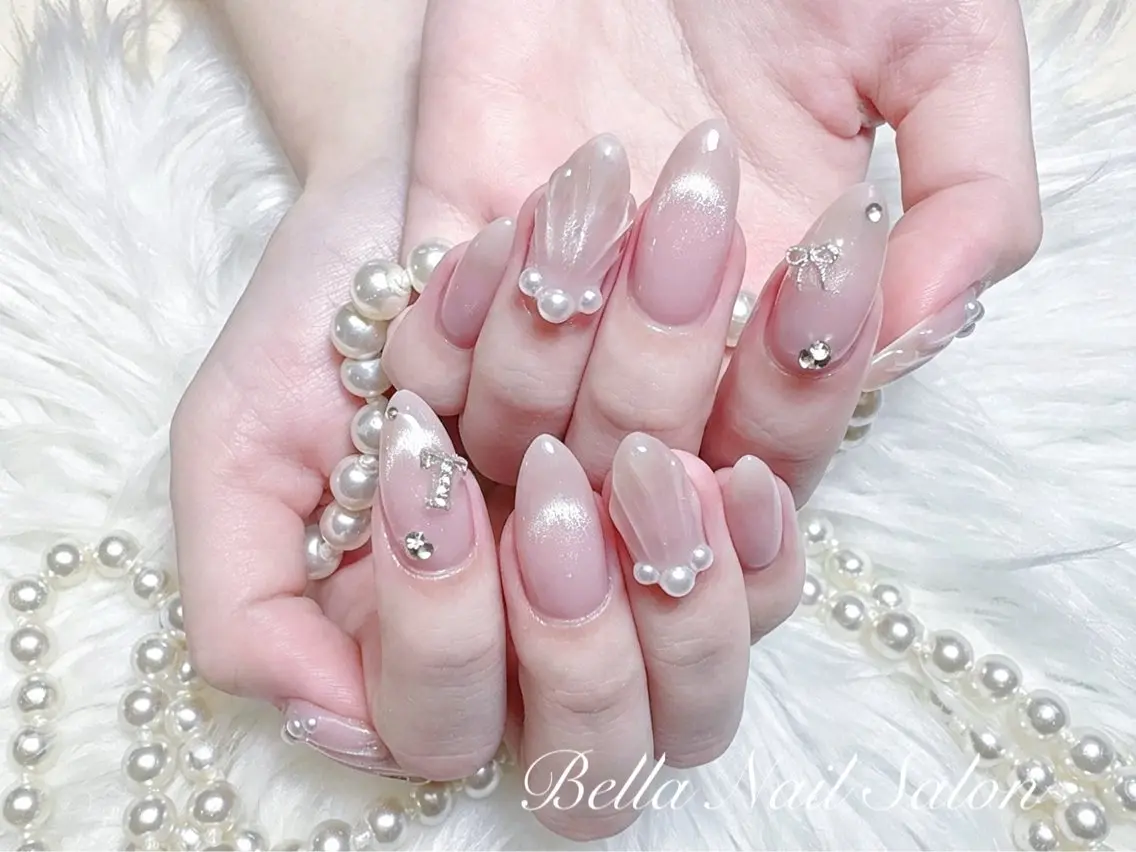 ネイル ハンドネイル Bella Nail Salonパラジェルのネイルデザイン