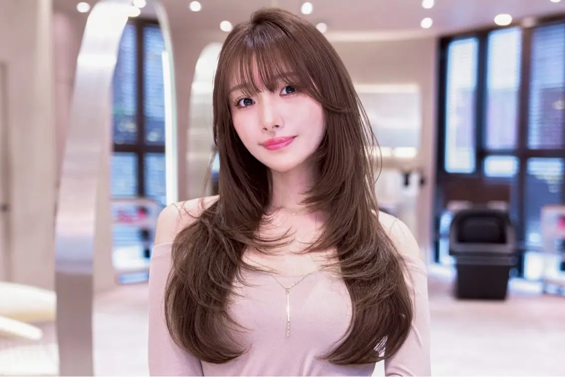 ミディアム ヘアセット ミディアムレイヤー/ 髪質改善/堅亘のヘアスタイル